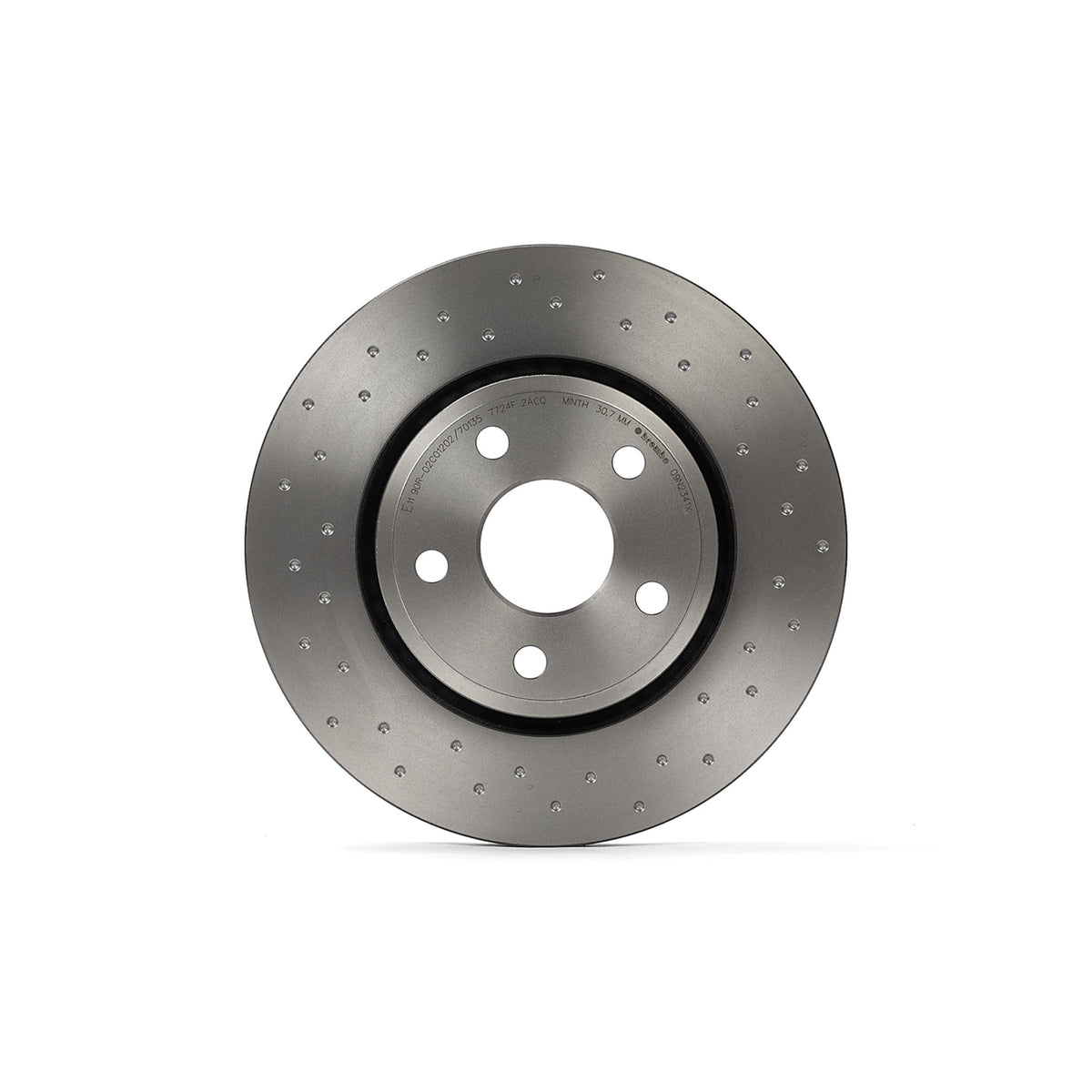 Gray cast iron disc brake rotor from Brembo part number 09.N234.1X