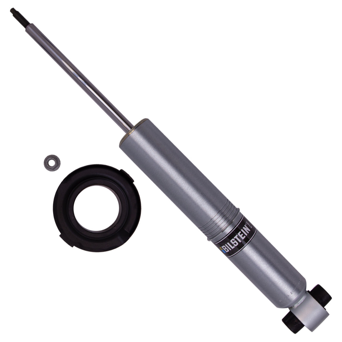 Zinc plated suspension shock absorber from Bilstein part number 24-318600
