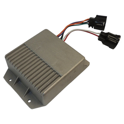 Gray ignition control module from Crown Automotive Jeep Replacement part number 33004065