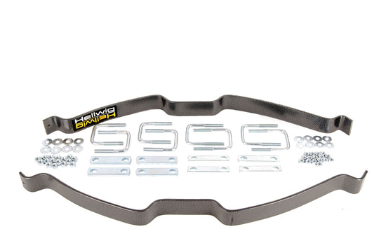 Silver hammertone leaf helper spring from Hellwig part number 989