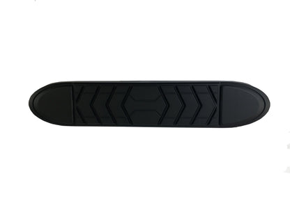 Black plastic step nerf bar pad with mounting hardware from TrailFX part number WSP004KIT