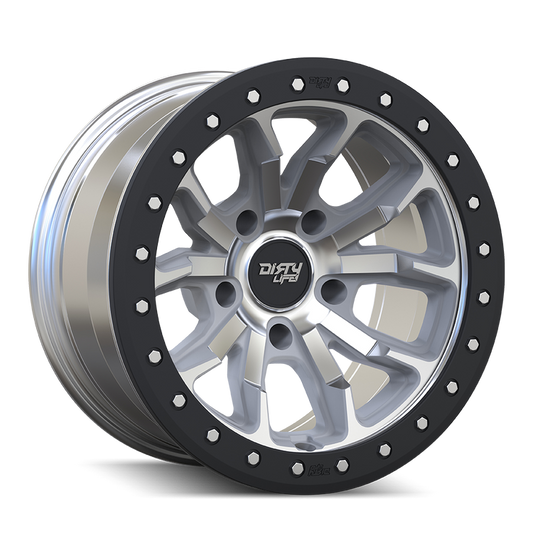Machined alluminum wheel 17 diameter from DIRTY LIFE part number 9303-7973M12