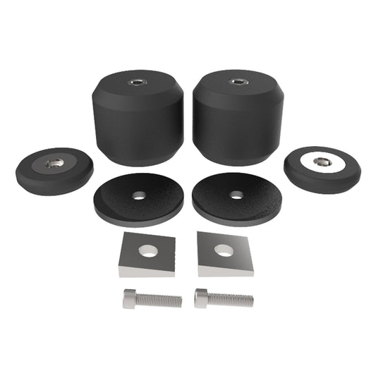 Suspension Rubber Helper Spring Kit with mounting hardware from Timbren part number GMFK15A