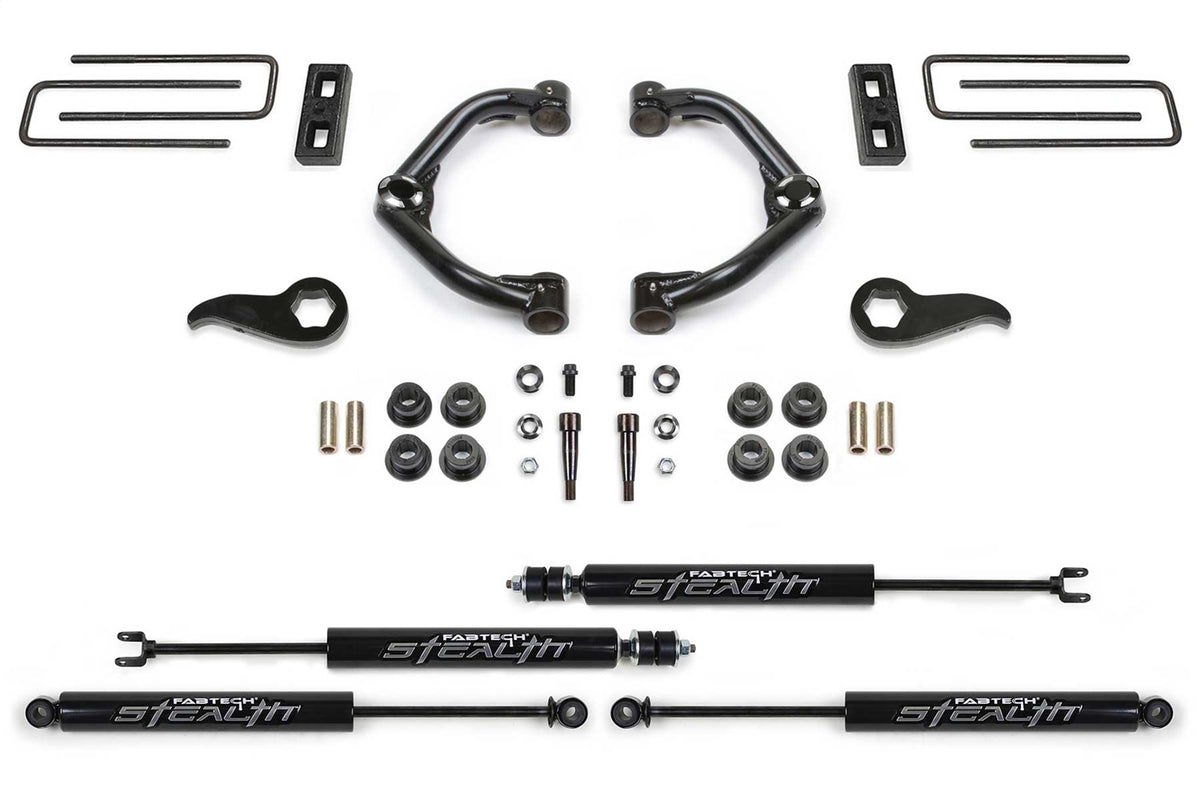 Uniball UCA Lift System w/Shocks from Fabtech part number K1181M