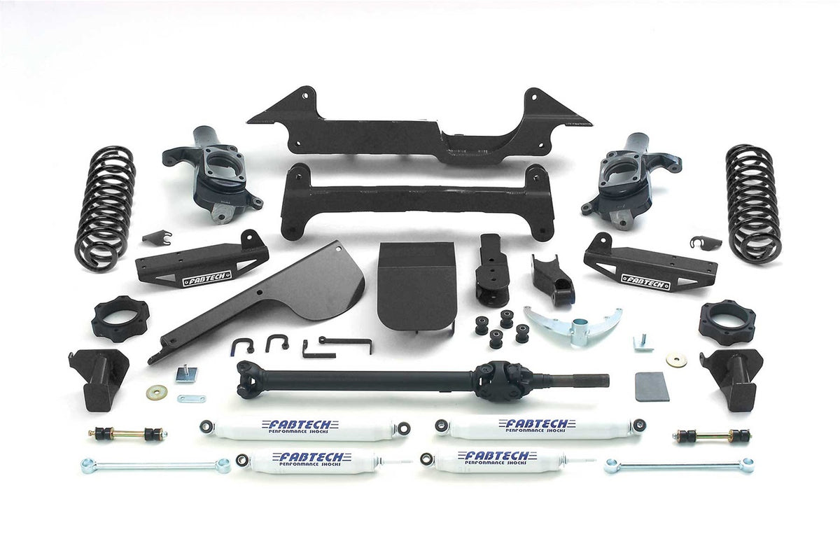 Performance Lift System w/Shocks from Fabtech part number K5000