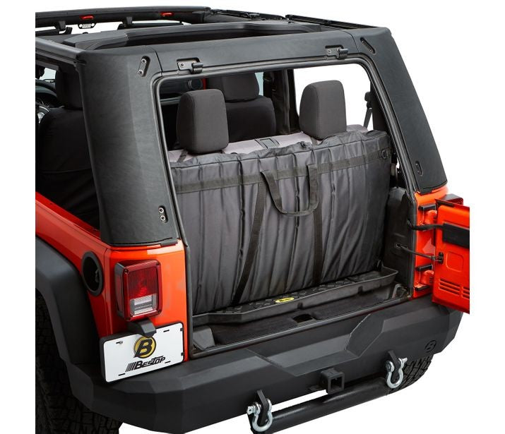 Black window storage bag from Bestop part number 42811-01
