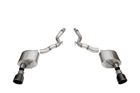 304 stainless steel exhaust system kit from Corsa Performance part number 21272BLK