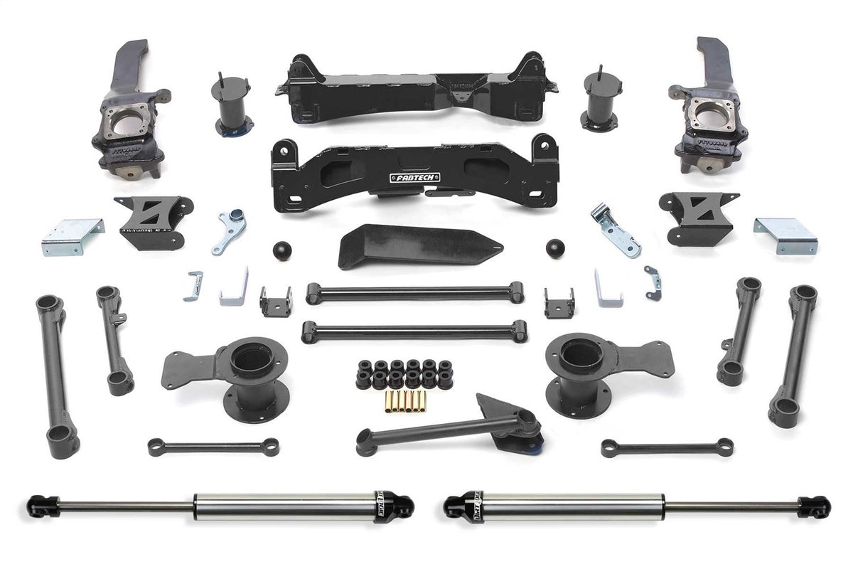 Basic Lift System w/Shocks from Fabtech part number K7024DL