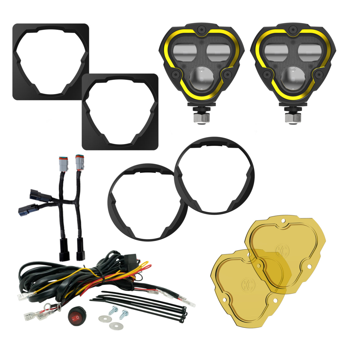 Fog Light Kit from KC HiLiTES part number 97155