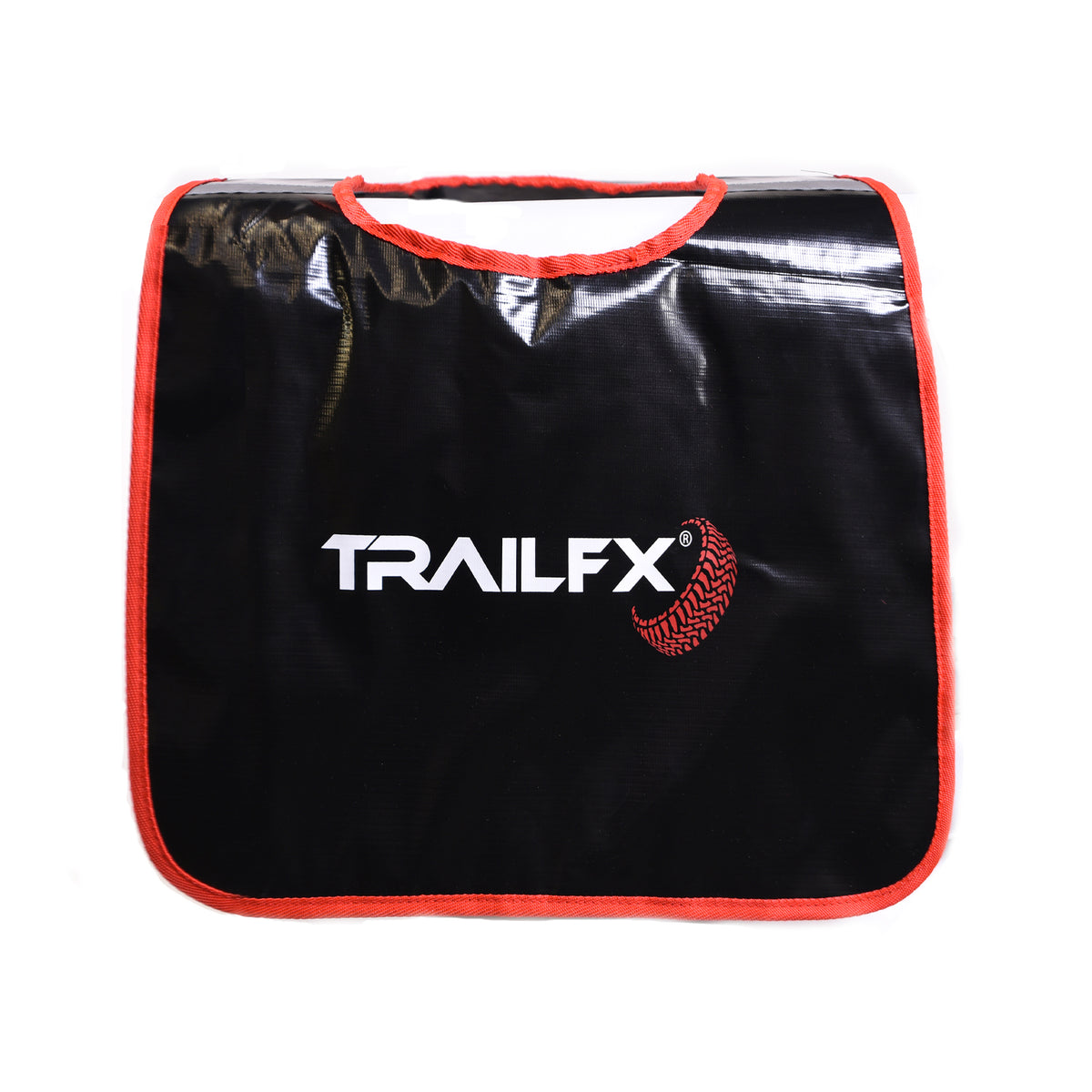 Black winch cable breakage damper from TrailFX part number WA045