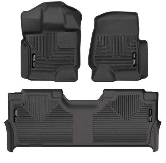 Husky Liners 94061 Weatherbeater - Front & 2nd Seat Floor LinersFloor LinerHusky Liners