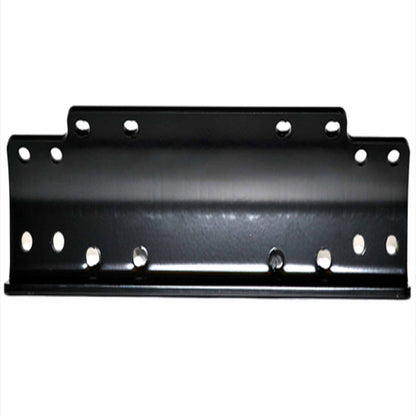 Black snow plow mount from Warn part number 80031