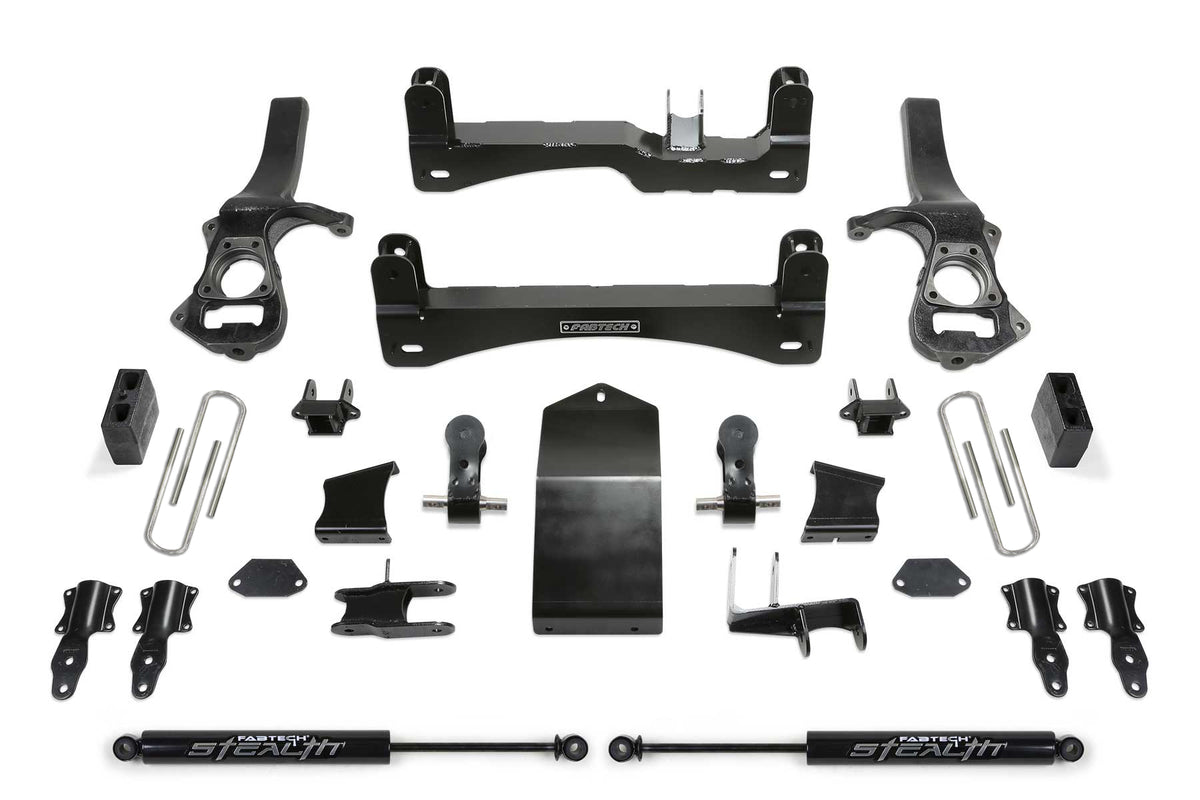 Suspension Lift Kit with mounting hardware from Fabtech part number K1231M