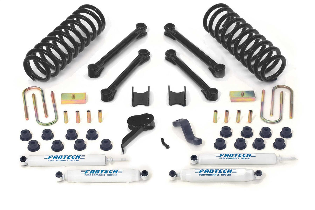 Performance Lift System w/Shocks from Fabtech part number K3037