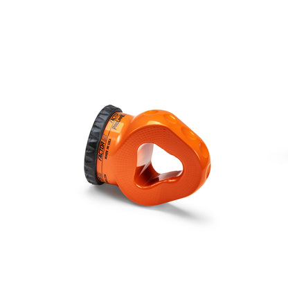 Orange powdercoat 6061 aluminum winch shackle from Factor 55 part number 00310-07