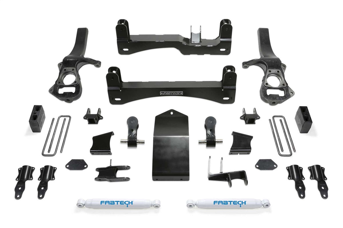 Basic Lift System w/Shocks from Fabtech part number K1136