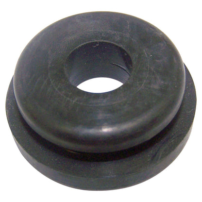 Black engine crankcase vent valve grommet from Crown Automotive Jeep Replacement part number 33001237