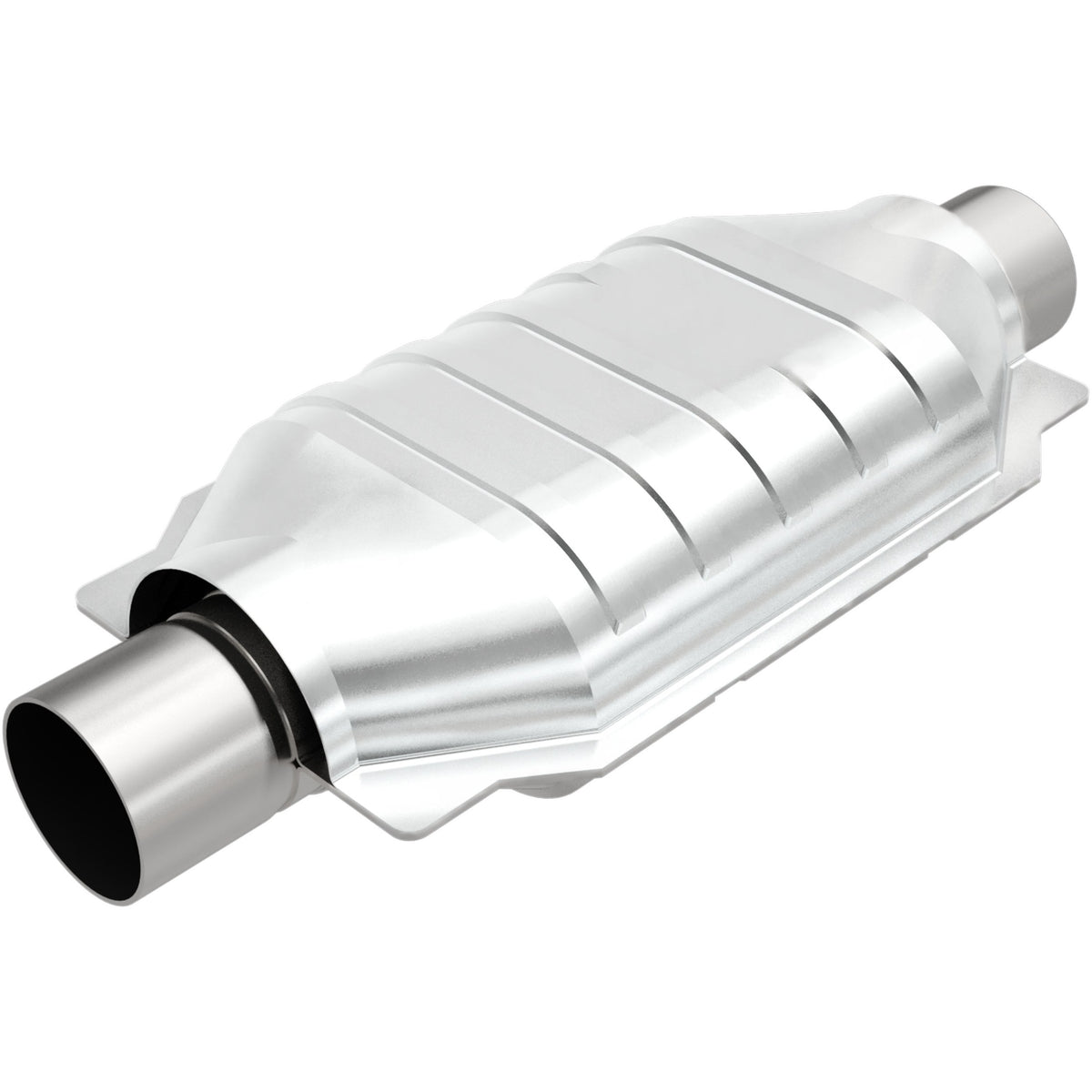 Stainless stainless steel catalytic converter from MagnaFlow Exhaust Products part number 459006