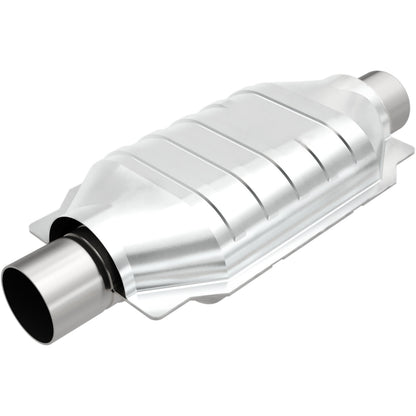 Stainless stainless steel catalytic converter from MagnaFlow Exhaust Products part number 459006