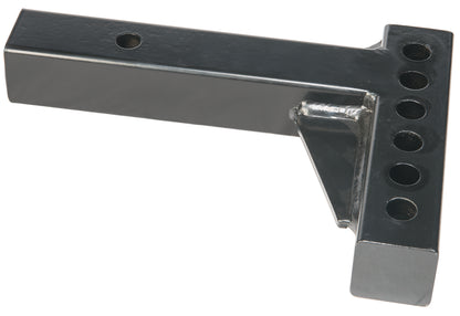 Black powder coated trailer weight distribution shank from Husky Towing part number 31518