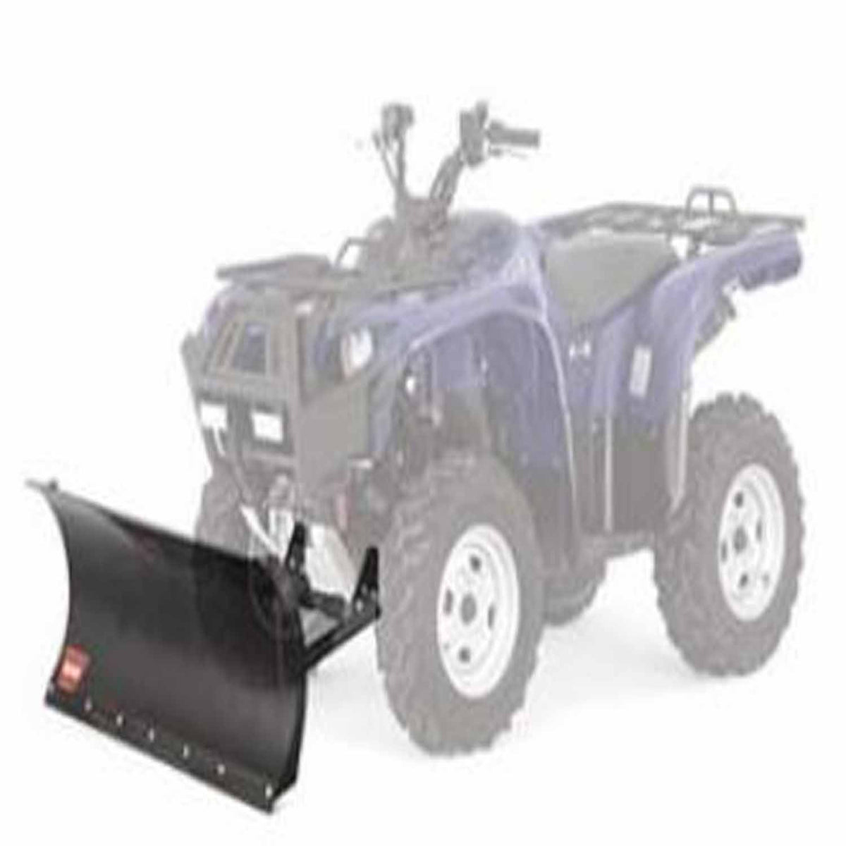 Black snow plow mount from Warn part number 37843