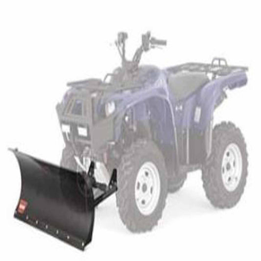 Black snow plow mount from Warn part number 37843