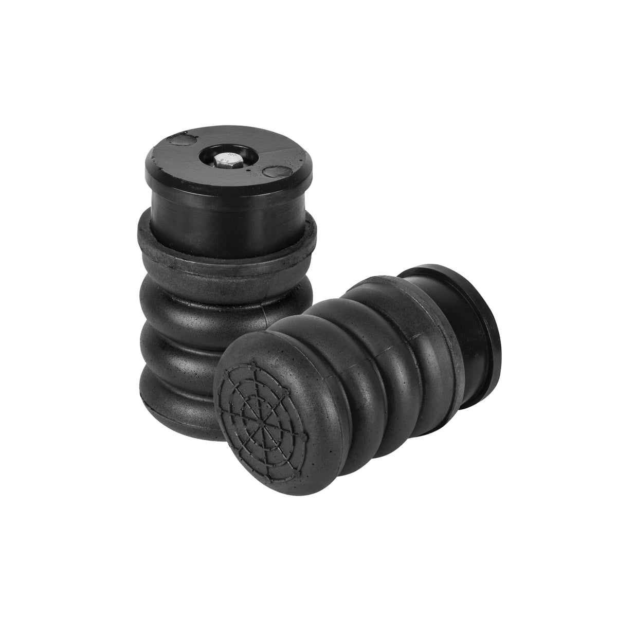 Black air suspension helper spring kit from SuperSprings part number SSR-407-47
