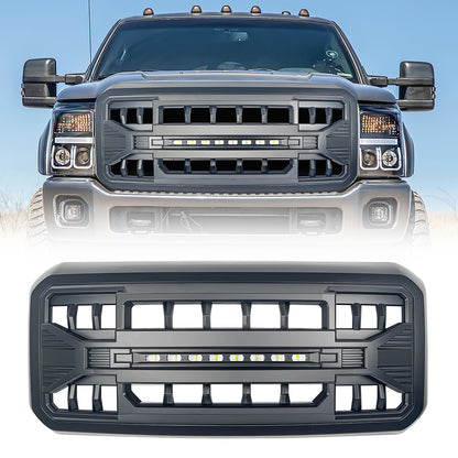 Matte black abs plastic grille from AMERICAN MODIFIED part number AMFMFA00105