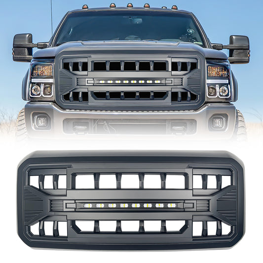 Matte black abs plastic grille from AMERICAN MODIFIED part number AMFMFA00105