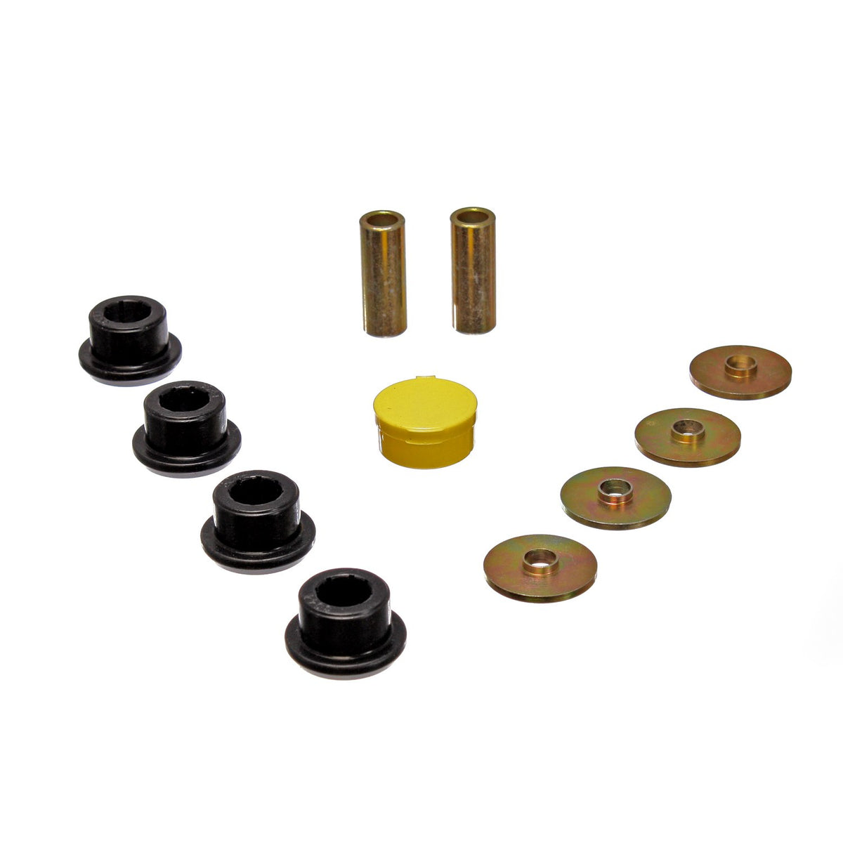 Black polyurethane suspension trailing arm bushing from Energy Suspension part number 3.3191G