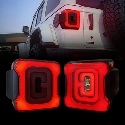 Smoked tail light set from AMERICAN MODIFIED part number AMJPCA03303
