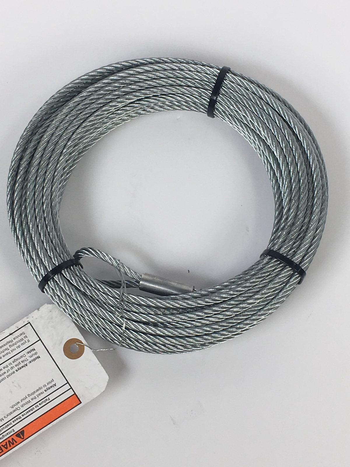 Steel winch rope from Warn part number 100972