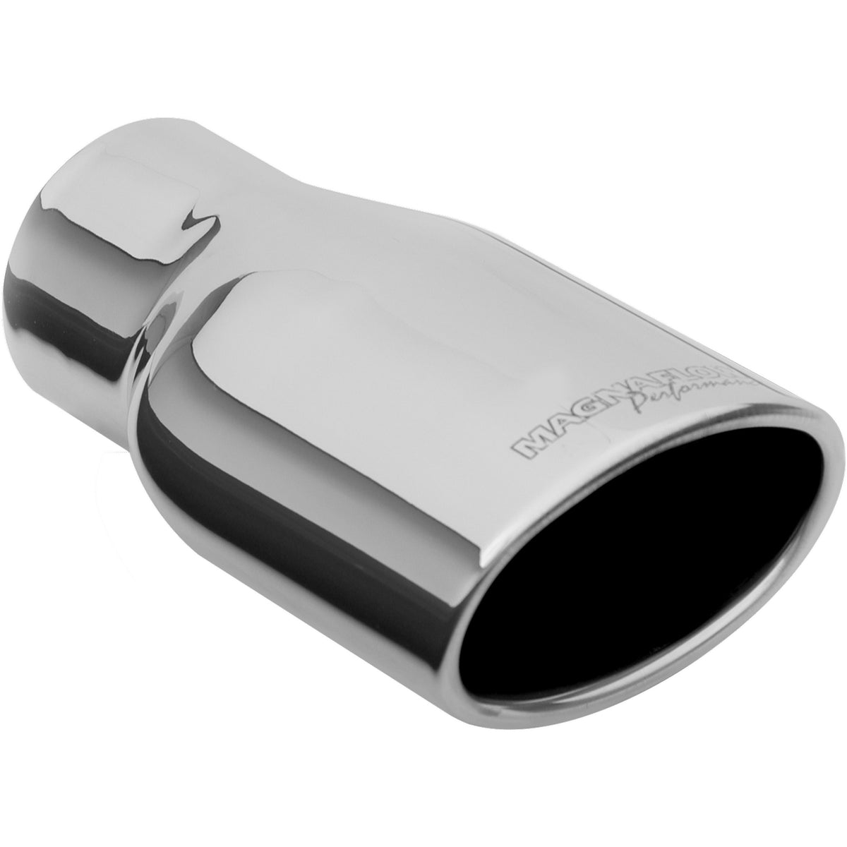 Polished stainless steel exhaust tail pipe tip from MagnaFlow Exhaust Products part number 35171