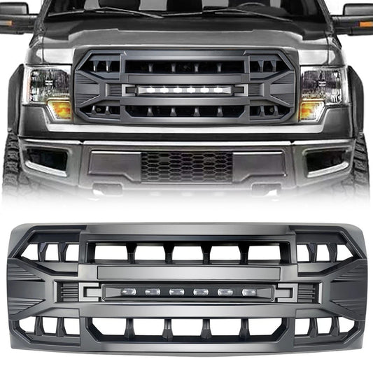 Matte black abs plastic grille from AMERICAN MODIFIED part number AMFMAA00114