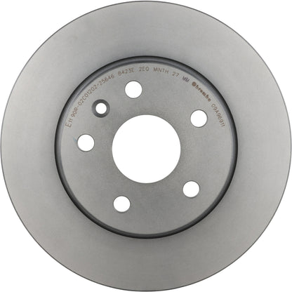 Gray cast iron disc brake rotor from Brembo part number 09.A969.11