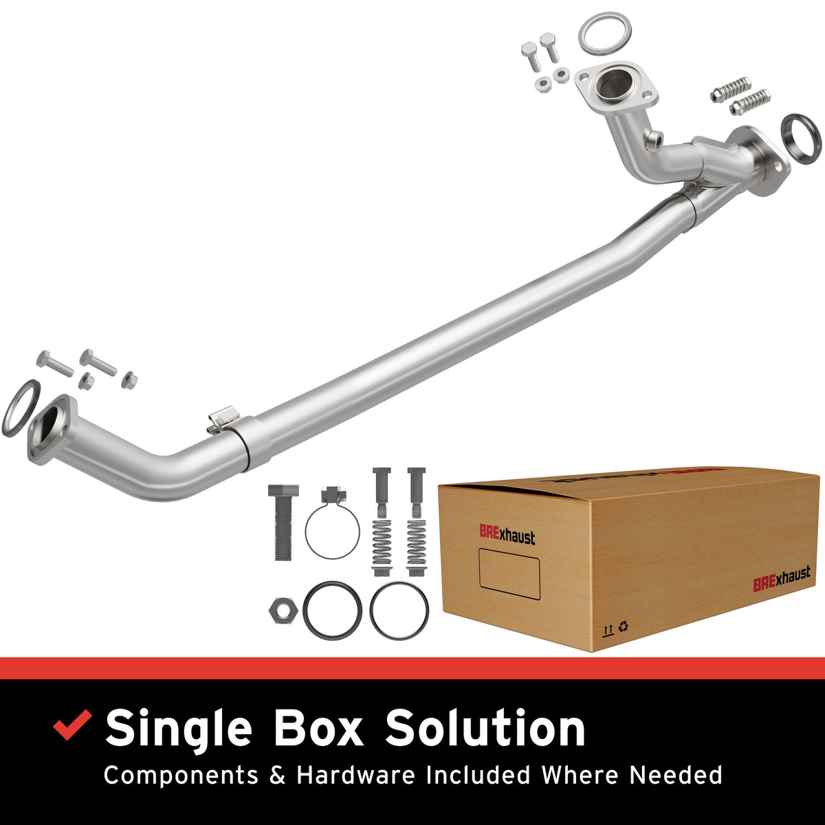 Exhaust Pipe Kit from BRExhaust part number 107-0404