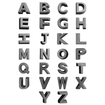 Grey abs plastic emblem from AMERICAN MODIFIED part number AMTYTAA00132