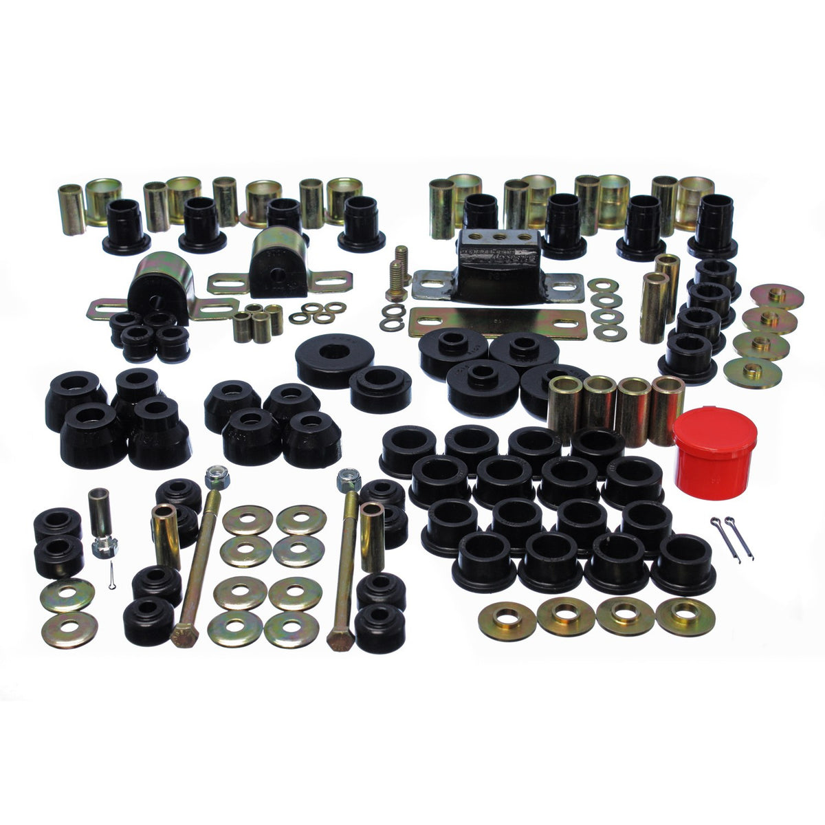 Black polyurethane suspension bushing kit from Energy Suspension part number 3.18123G