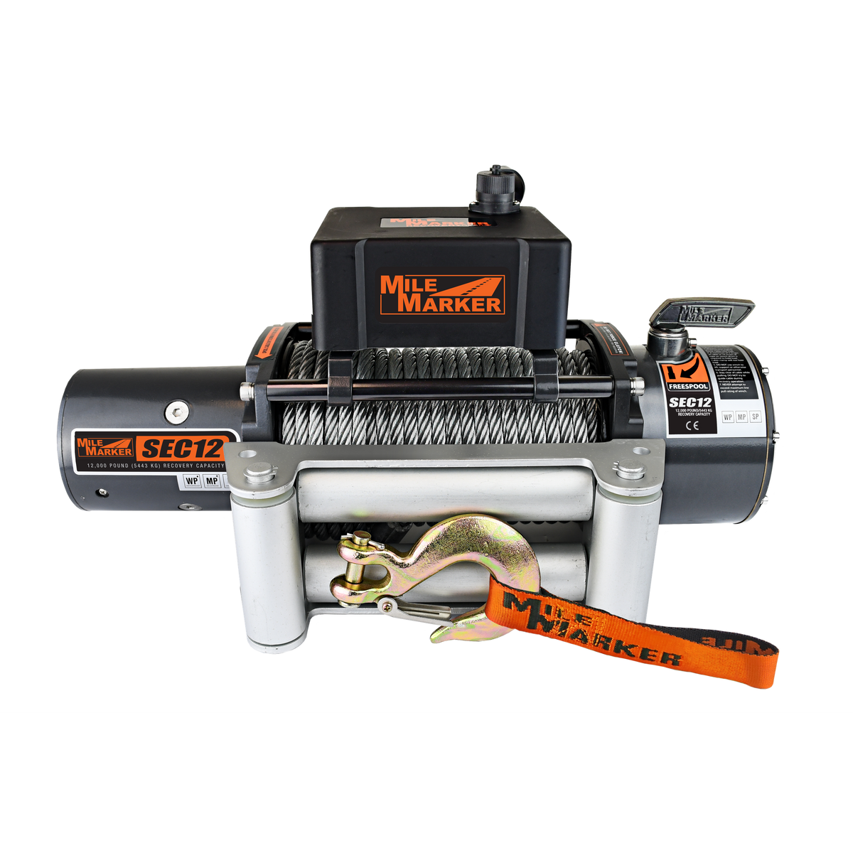 Metal winch from Mile Marker part number 76-50251BW