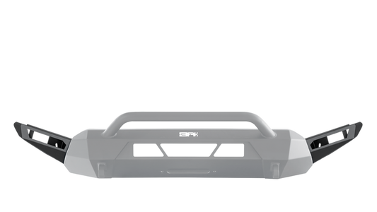 Black light texture steel bumper from Body Armor 4x4 part number TC-19339W