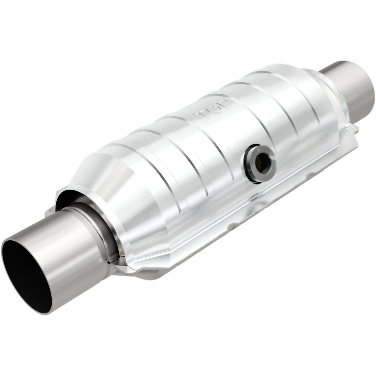 Stainless stainless steel catalytic converter from MagnaFlow Exhaust Products part number 51355
