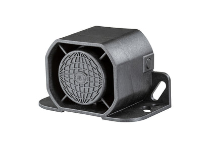 Black back up alarm from Hella part number 996139301