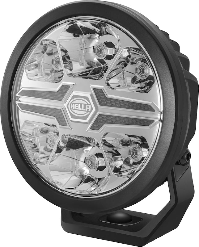 Chrome aluminium auxiliary light from Hella part number 358228801