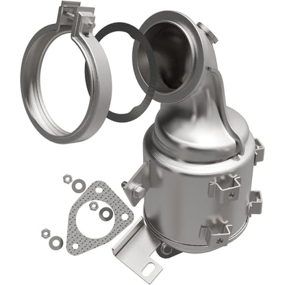 Stainless stainless steel catalytic converter from MagnaFlow Exhaust Products part number 280173