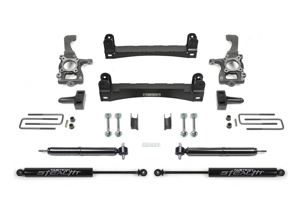 Basic Lift System w/Shocks from Fabtech part number K2258M