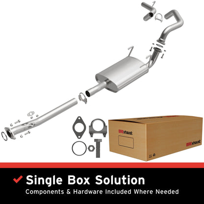 Satin exhaust system kit from BRExhaust part number 106-0023