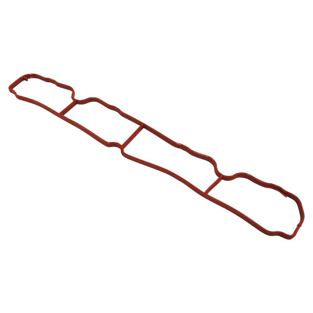 Red engine intake manifold gasket from Crown Automotive Jeep Replacement part number 4884550AB