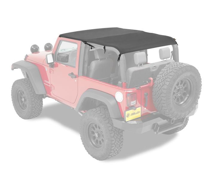 Black diamond soft top from Bestop part number 52593-35