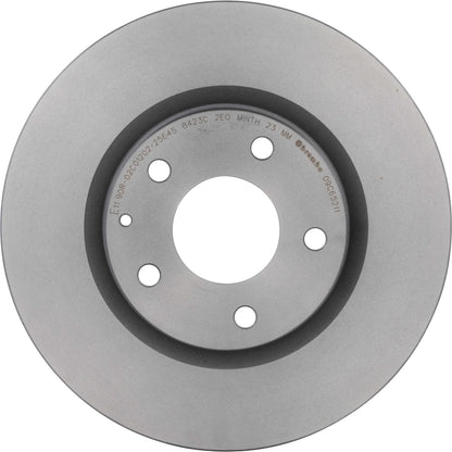 Gray cast iron disc brake rotor from Brembo part number 09.C652.11
