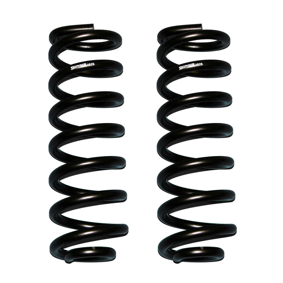 Black coil spring set from Skyjacker part number 182